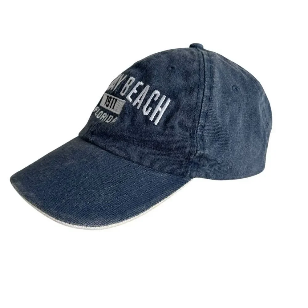 Delray Beach 1911 Florida Women’s Denim Baseball Cap Hat